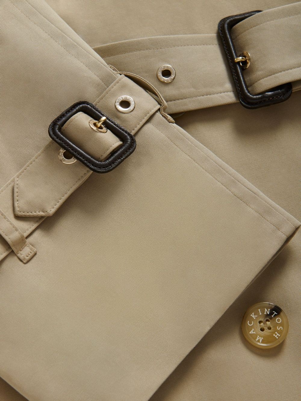 Buckholm double-breasted belted trench coat - 4