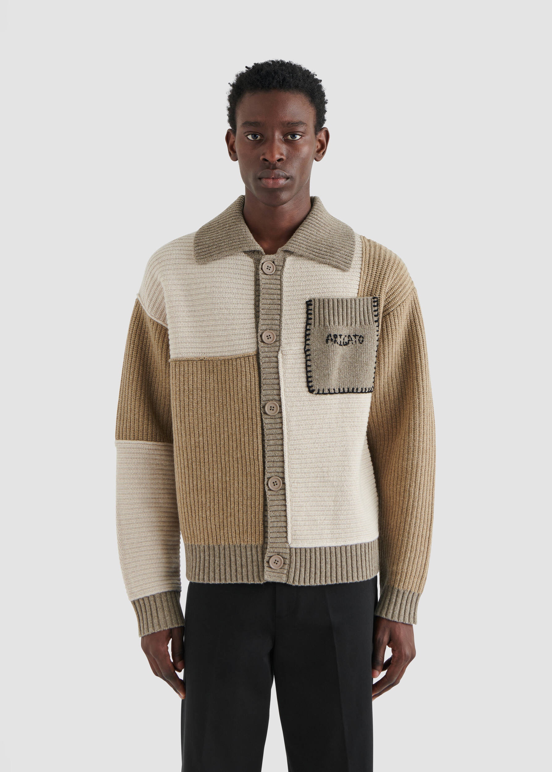Franco Patchwork Sweater - 2