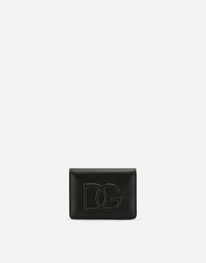 DG 로고로 Calfskin 지갑 - 1