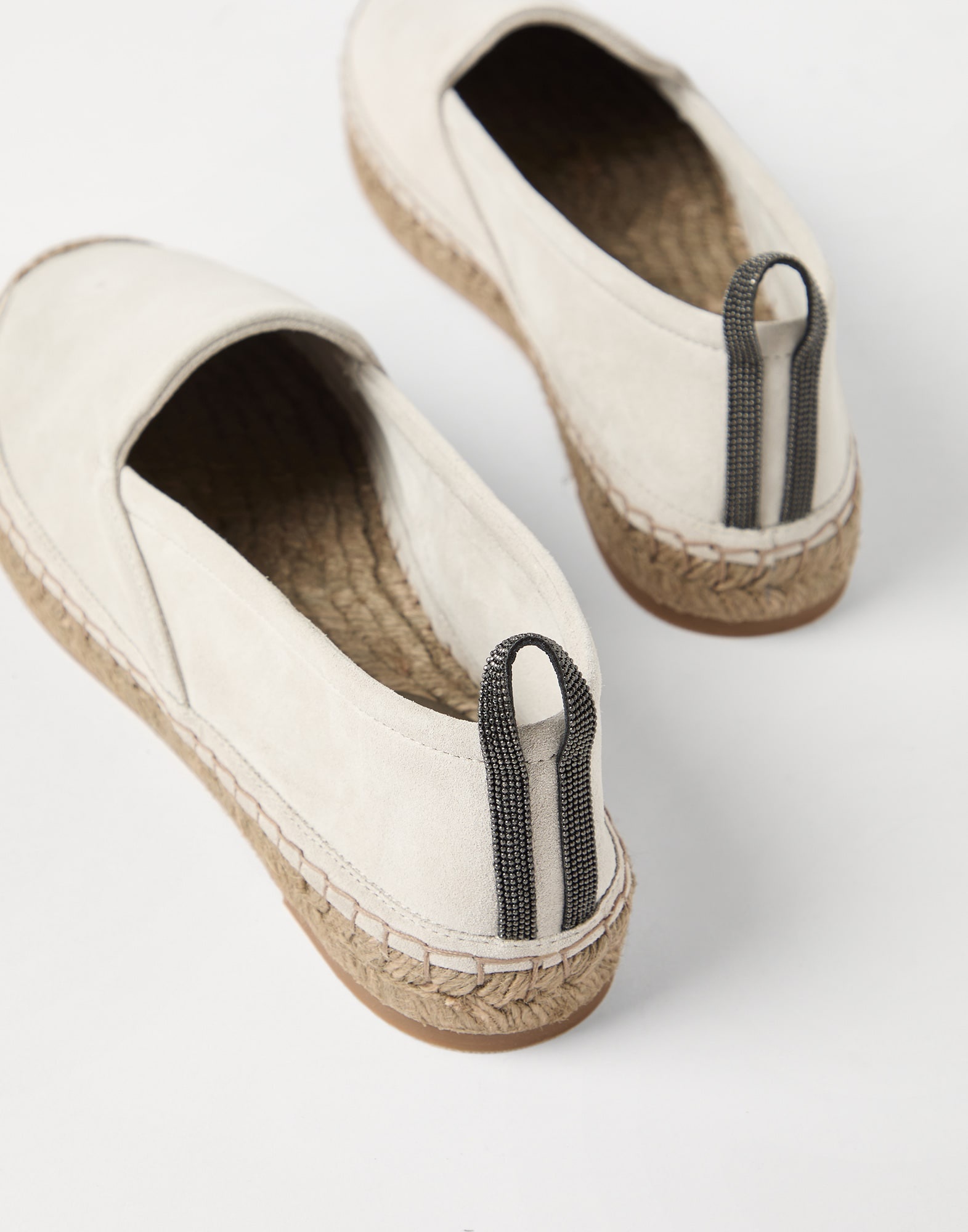 Suede espadrilles with precious loop detail - 3