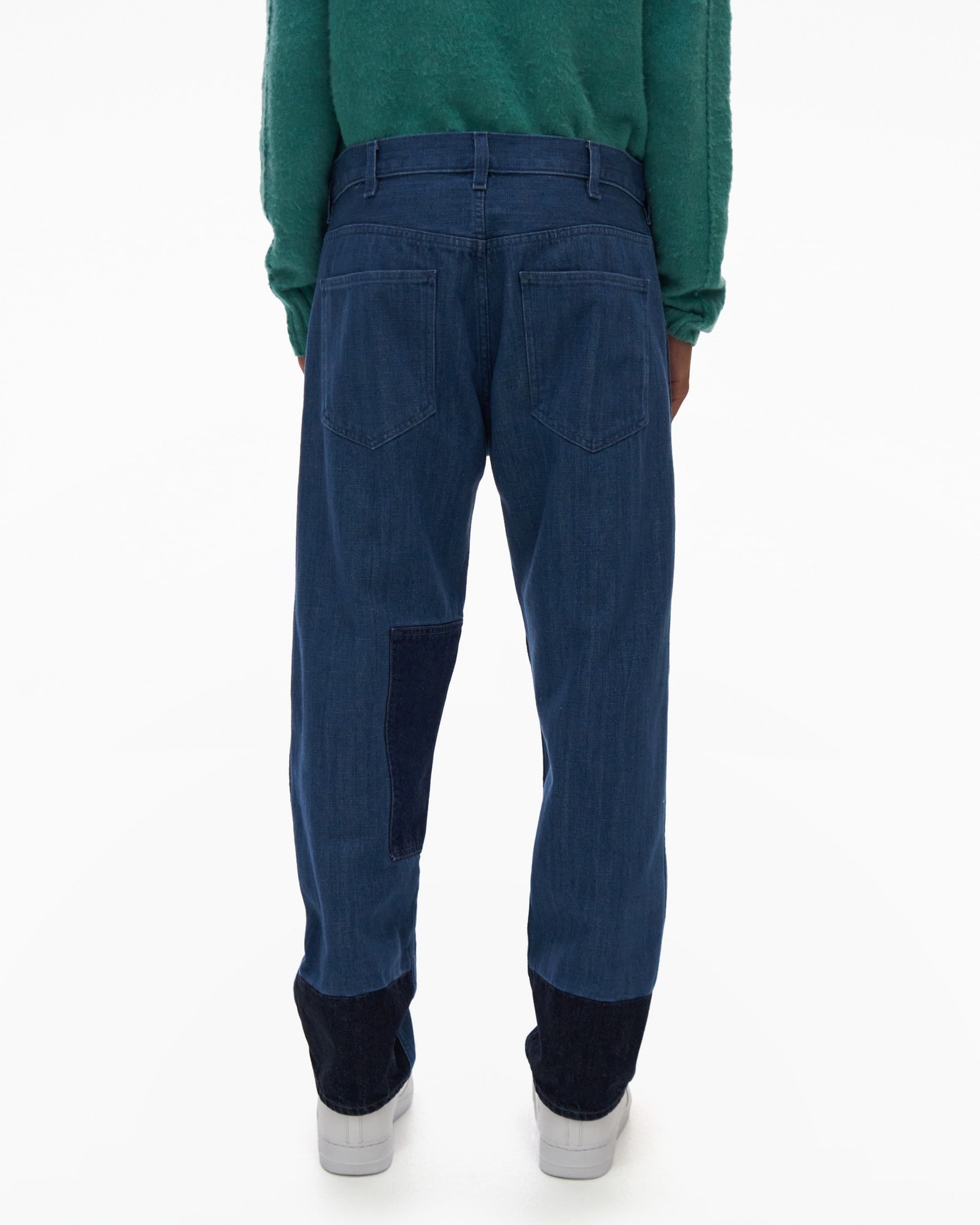 PIECED TAPERED JEAN - 4
