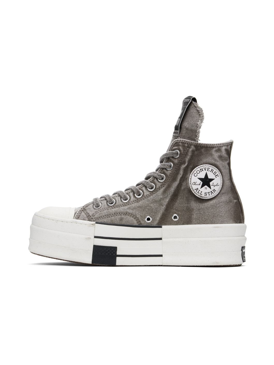 Gray Converse Edition DBL Drkstar Sneakers - 3