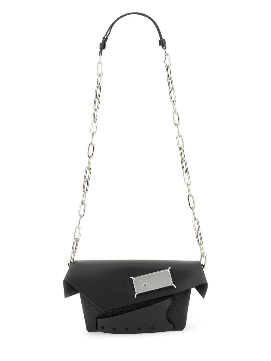 SNATCHED SMALL LEATHER BAG - 2