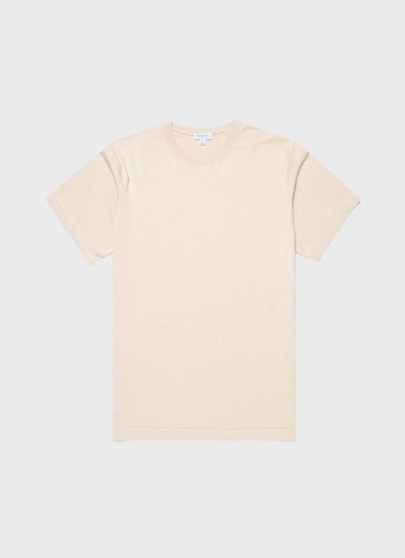 Sea Island Cotton Knit T‑shirt 1