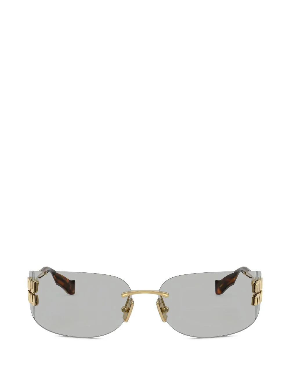 logo-detail sunglasses - 1