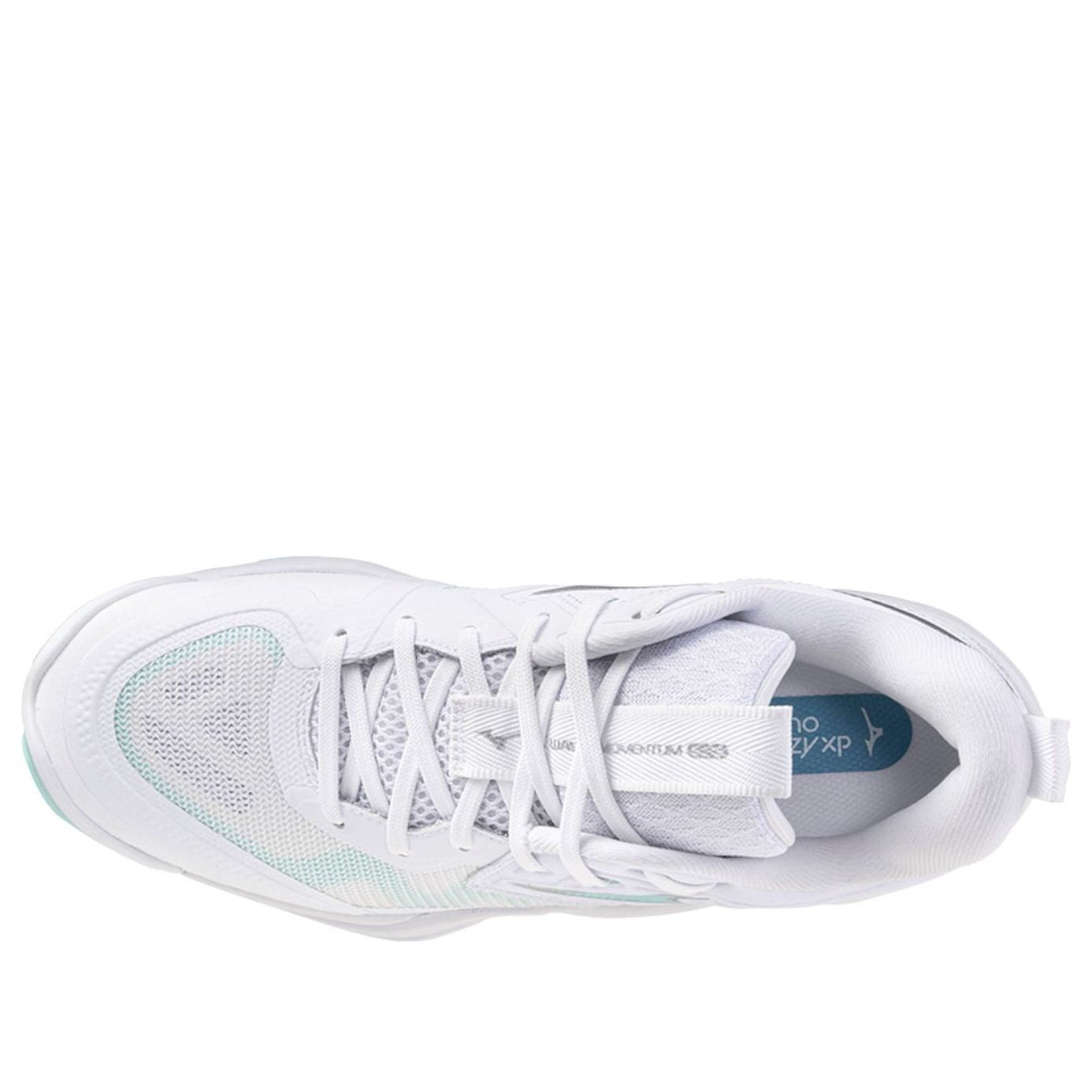(WMNS) Mizuno Wave Momentum Elite 'White Blue Tint' V1GC251245 - 4