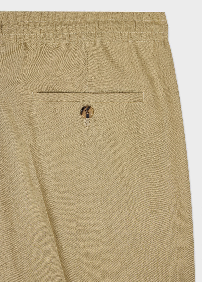Paul Smith Linen Drawstring Trousers outlook
