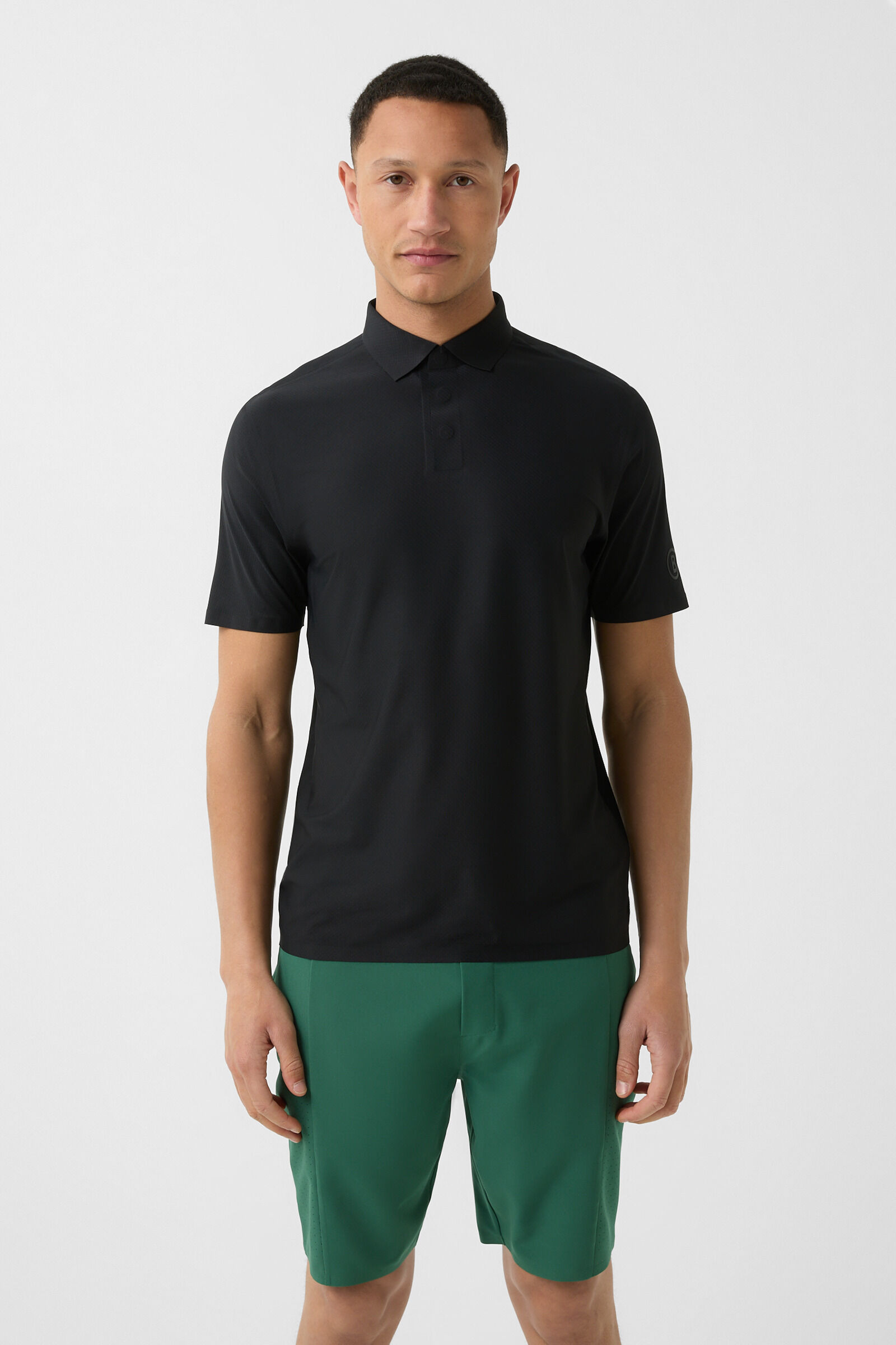 Casimir Functional polo shirt in Black - 2
