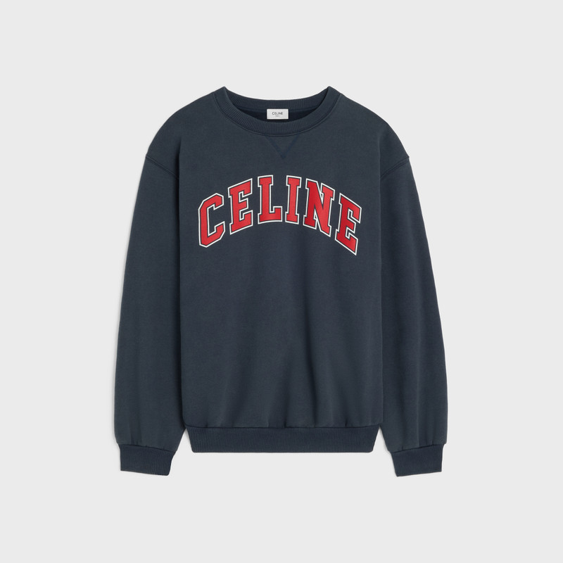 loose sweatshirt IN cotton fleece 1