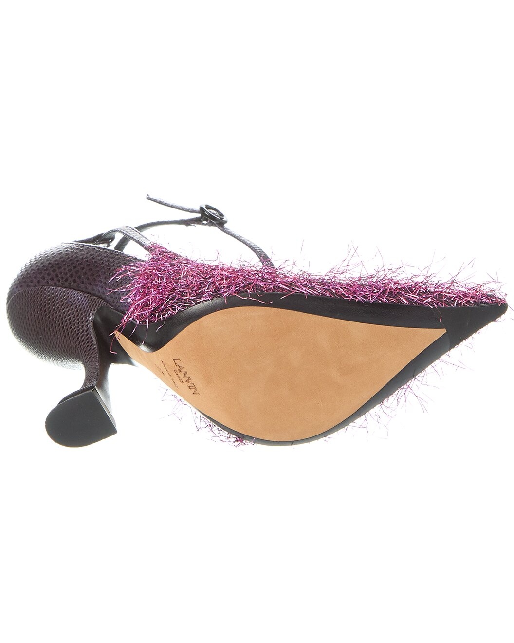 LANVIN Rita Leather Pump - 4
