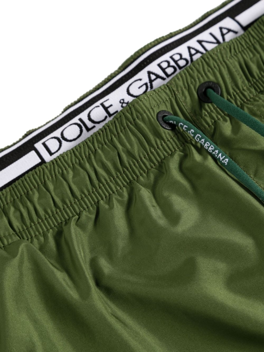 logo-embroidered swim shorts - 3