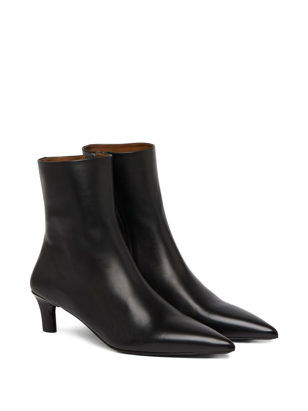 Aculeo Basalt pointed-toe kitten-heel boots - 2