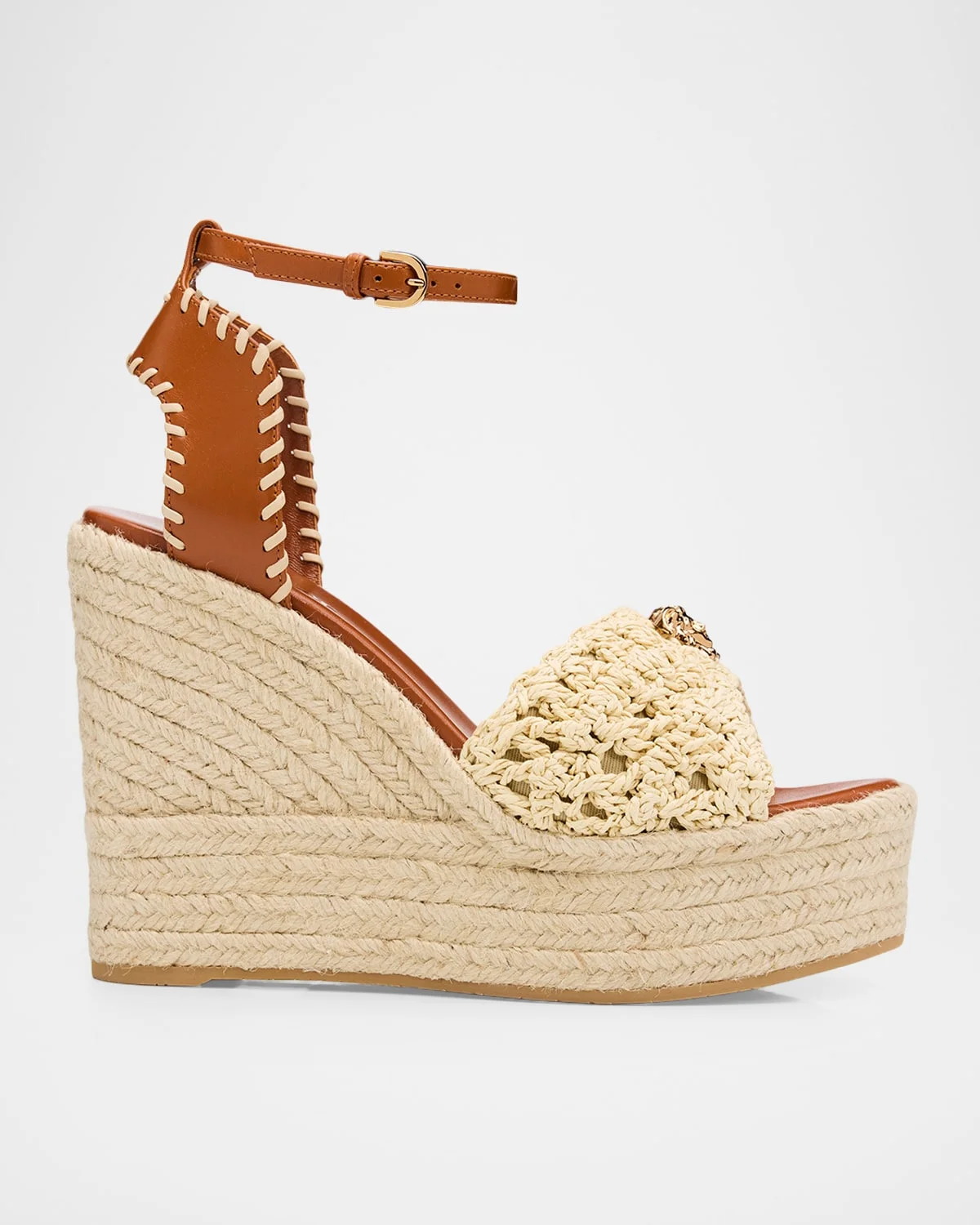120mm La Medusa Espadrille Platform Sandals - 1