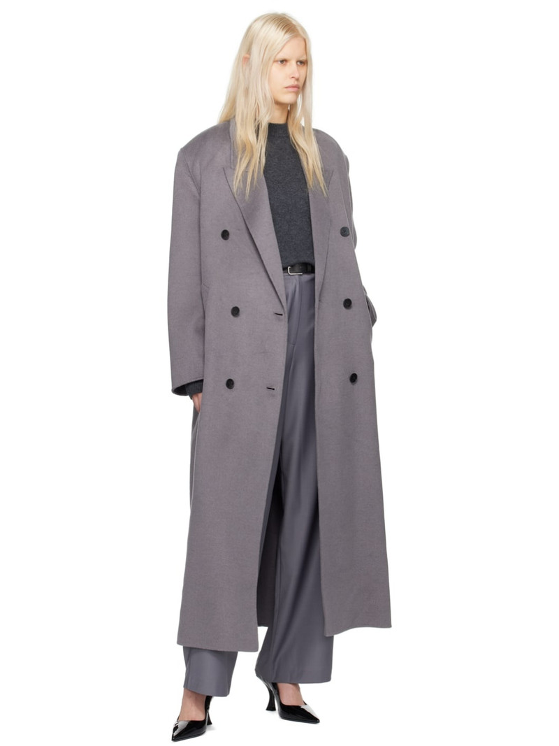 The Frankie Shop Gray Ripley Trousers outlook