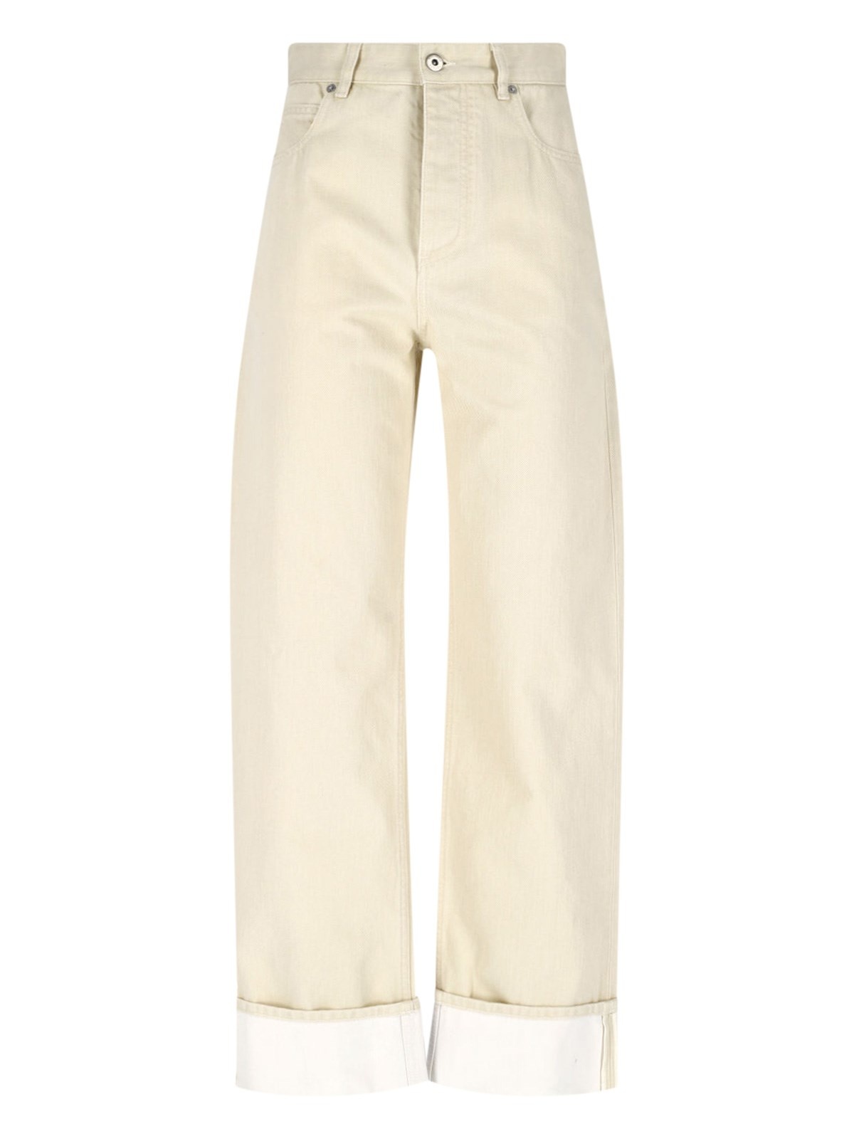 Bottega Veneta PALAZZO JEANS | sugar | REVERSIBLE