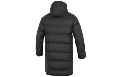 Nike Nike hooded puffer long coat 'Black' DV1134-010 outlook