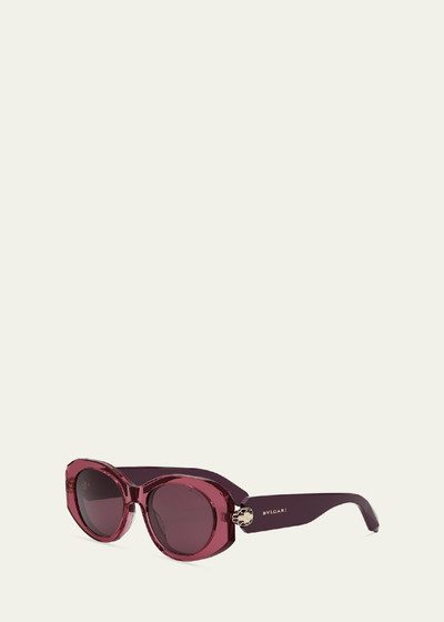 BVLGARI Serpenti Oval Sunglasses outlook