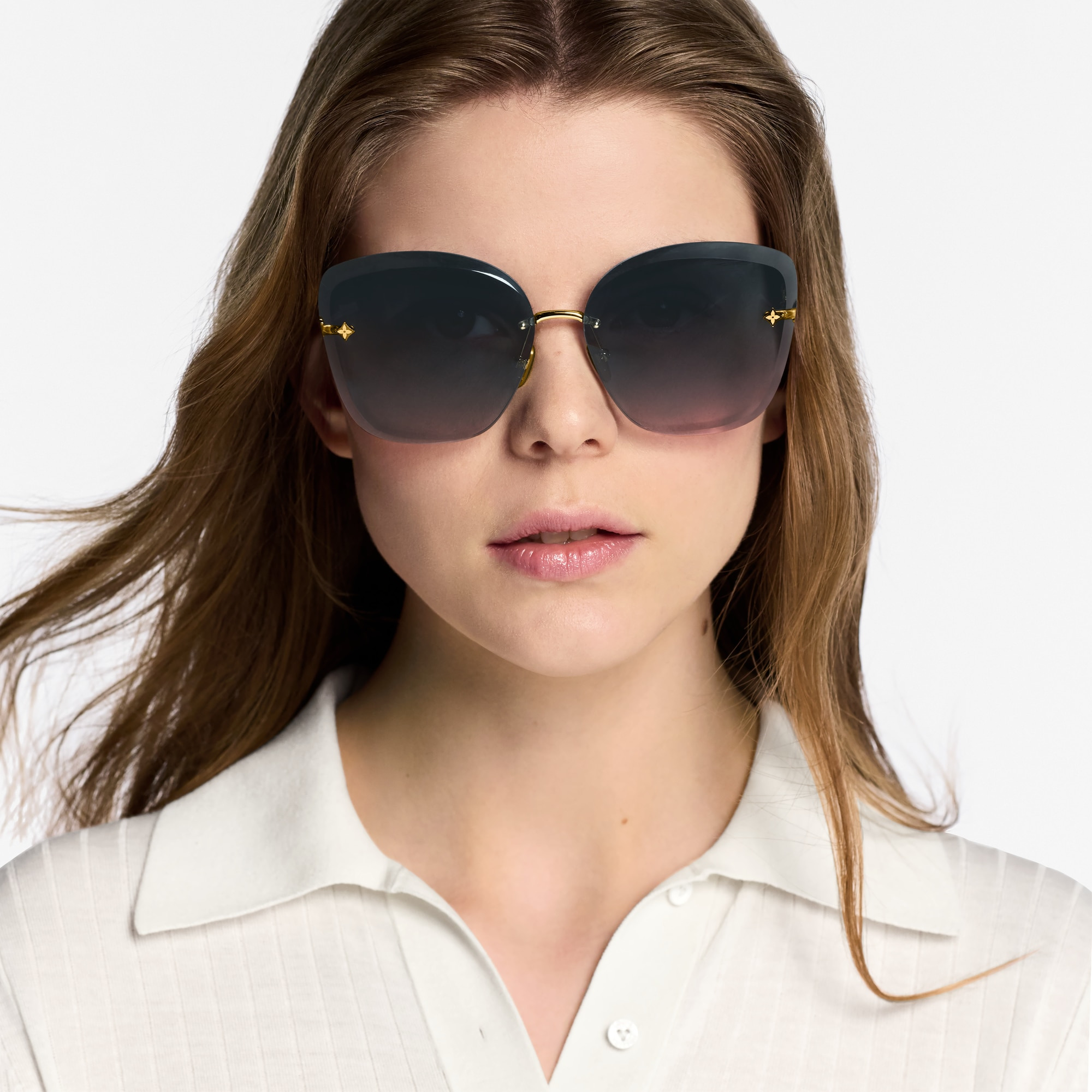 LV Jewel Round Cat Eye Sunglasses - 5