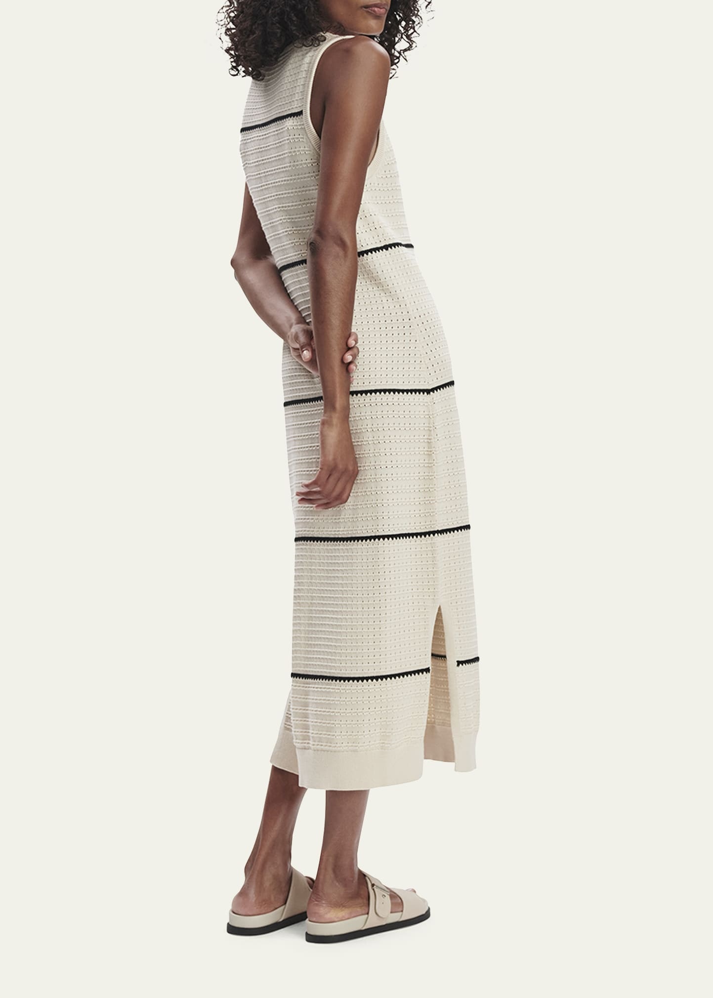 Scott Scoop-Neck Midi Dress - 3