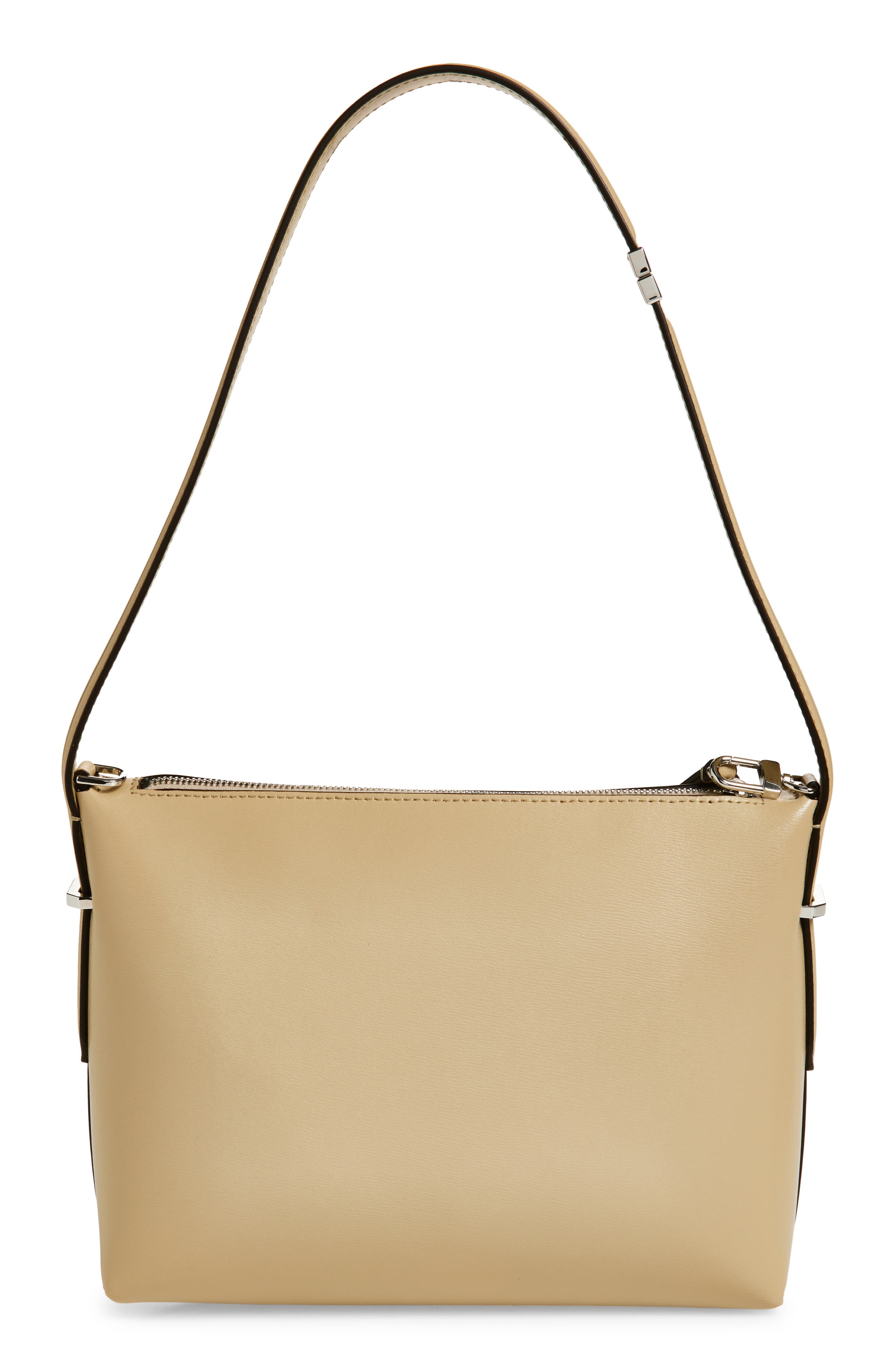 TOTEME Scoop Leather Clutch in Fawn at Nordstrom - 4