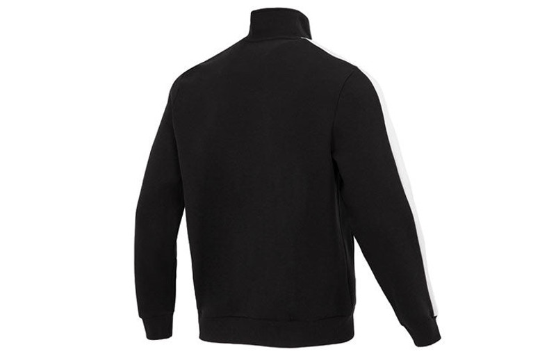PUMA PUMA Team Badge Zipper Jacket 'Black' 677375-01 outlook