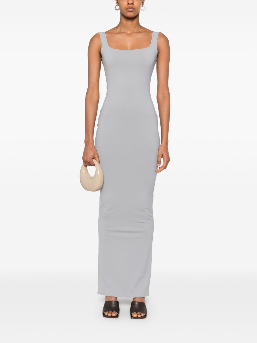 square-neck maxi dress - 2