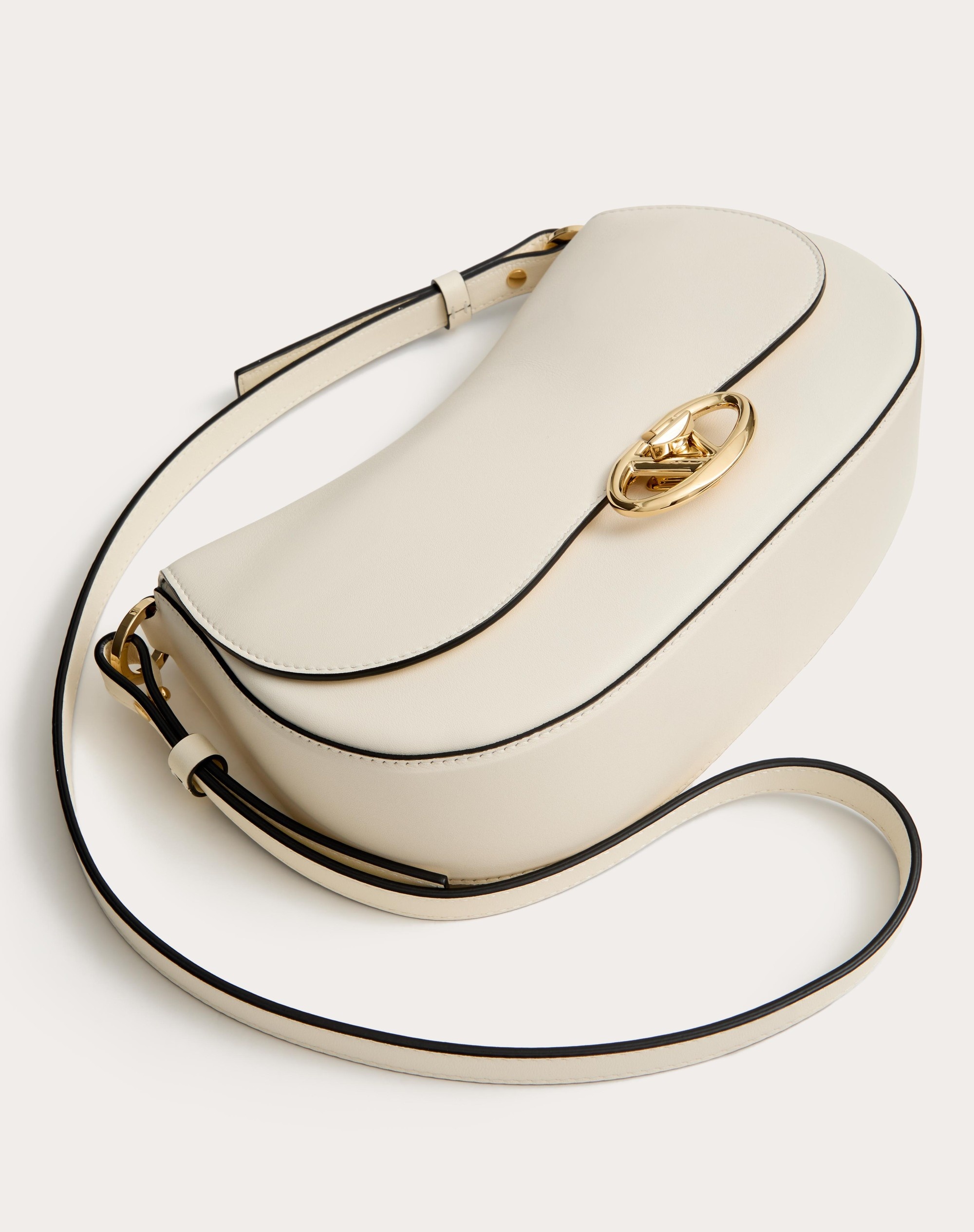 SMALL VALENTINO GARAVANI OHVAL SHOULDER BAG IN NAPPA CALFSKIN - 5