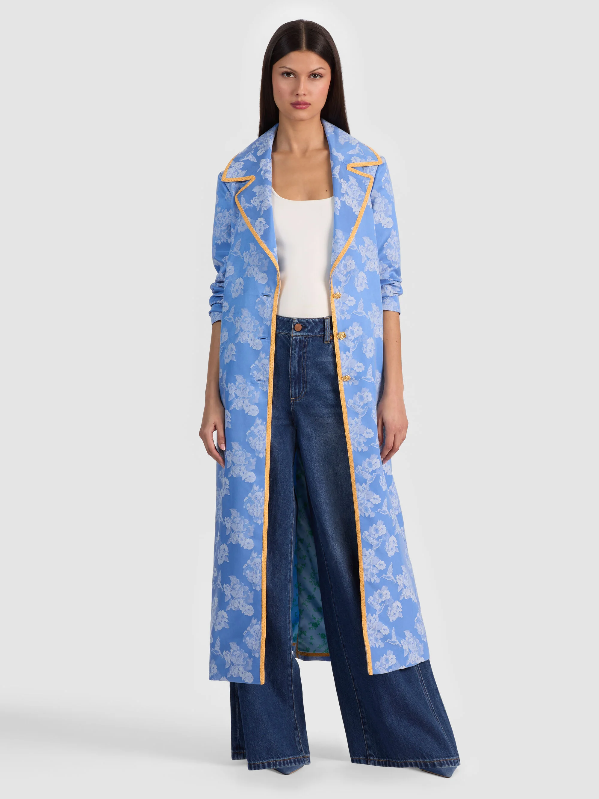 LEVINE DOUBLE BREASTED COAT - 1