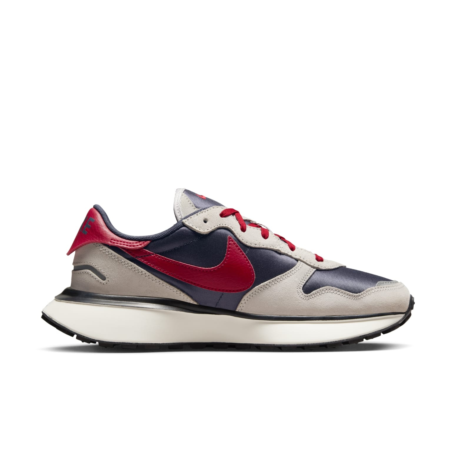 (WMNS) Nike Phoenix Waffle 'Thunder Blue Grey Red' FD2196-400 - 2