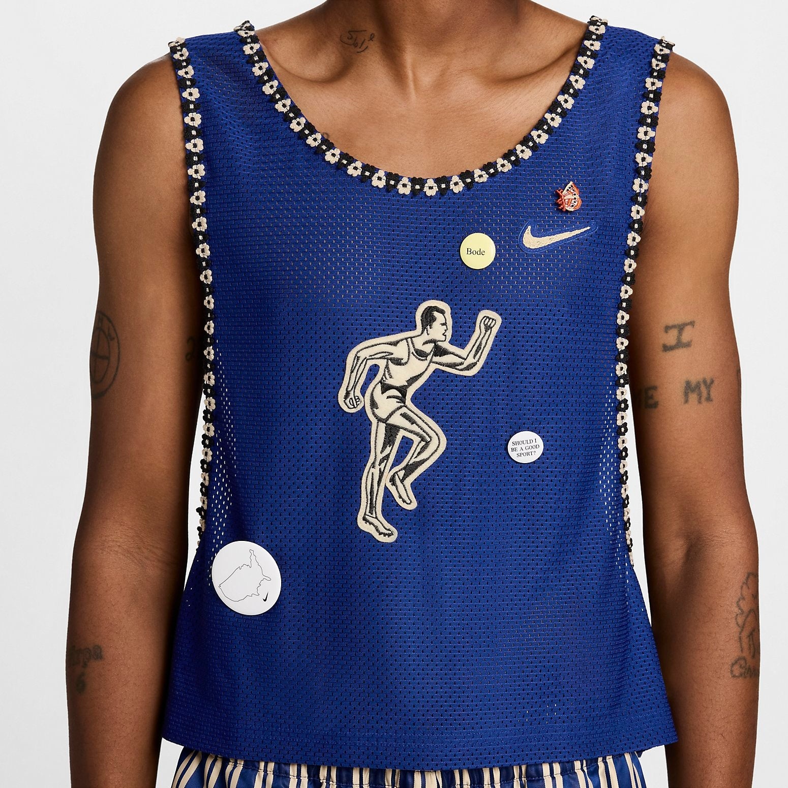 Nike Nike x Bode Rec Scrimmage Pinny 'Deep Royal Blue