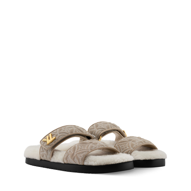 LV Sunset Flat Comfort Mule 1