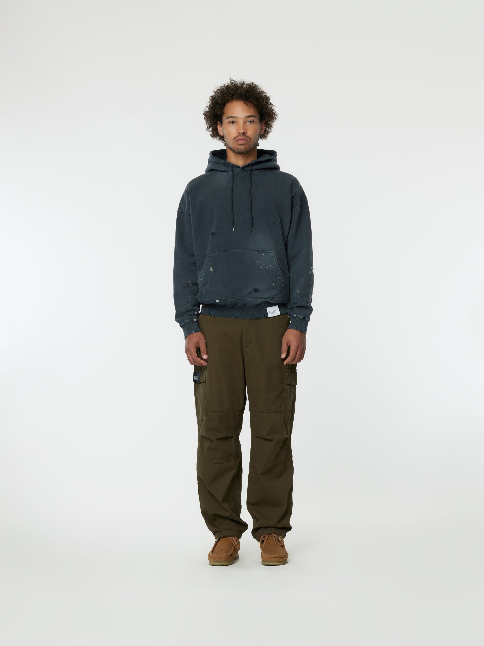 【Neighborhood】 Damage Sweat Parka NEIGHBORHOOD - Damage Sweat Parka | HBX - Globally Curated