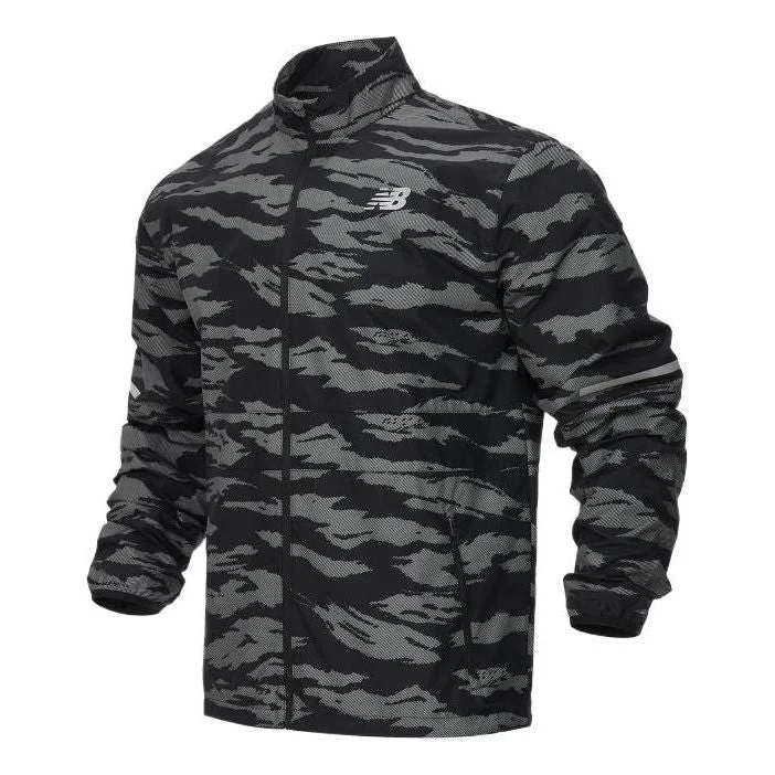 New Balance Men's New Balance Camouflage Sports Woven Jacket Camouflage MJ03213-BMM - 1