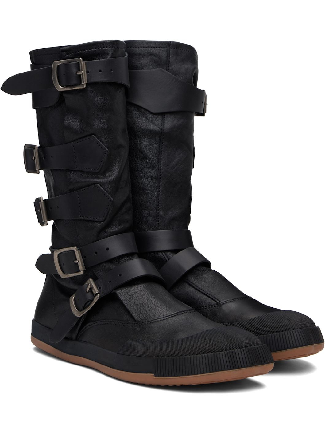 Black Animal Pirate Boots - 4
