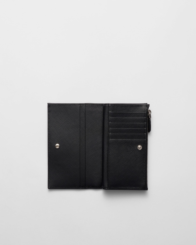 Prada Large Saffiano leather wallet outlook