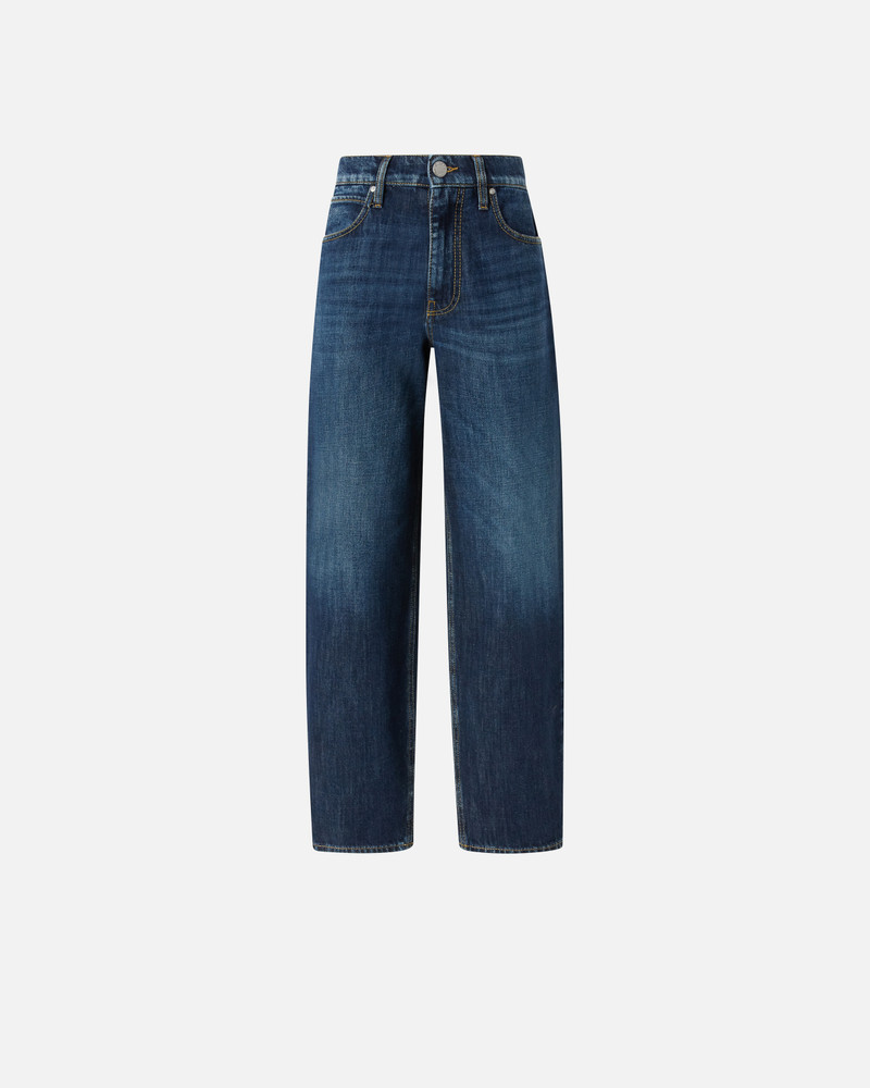 MEDIUM WASH EGG JEANS - 1