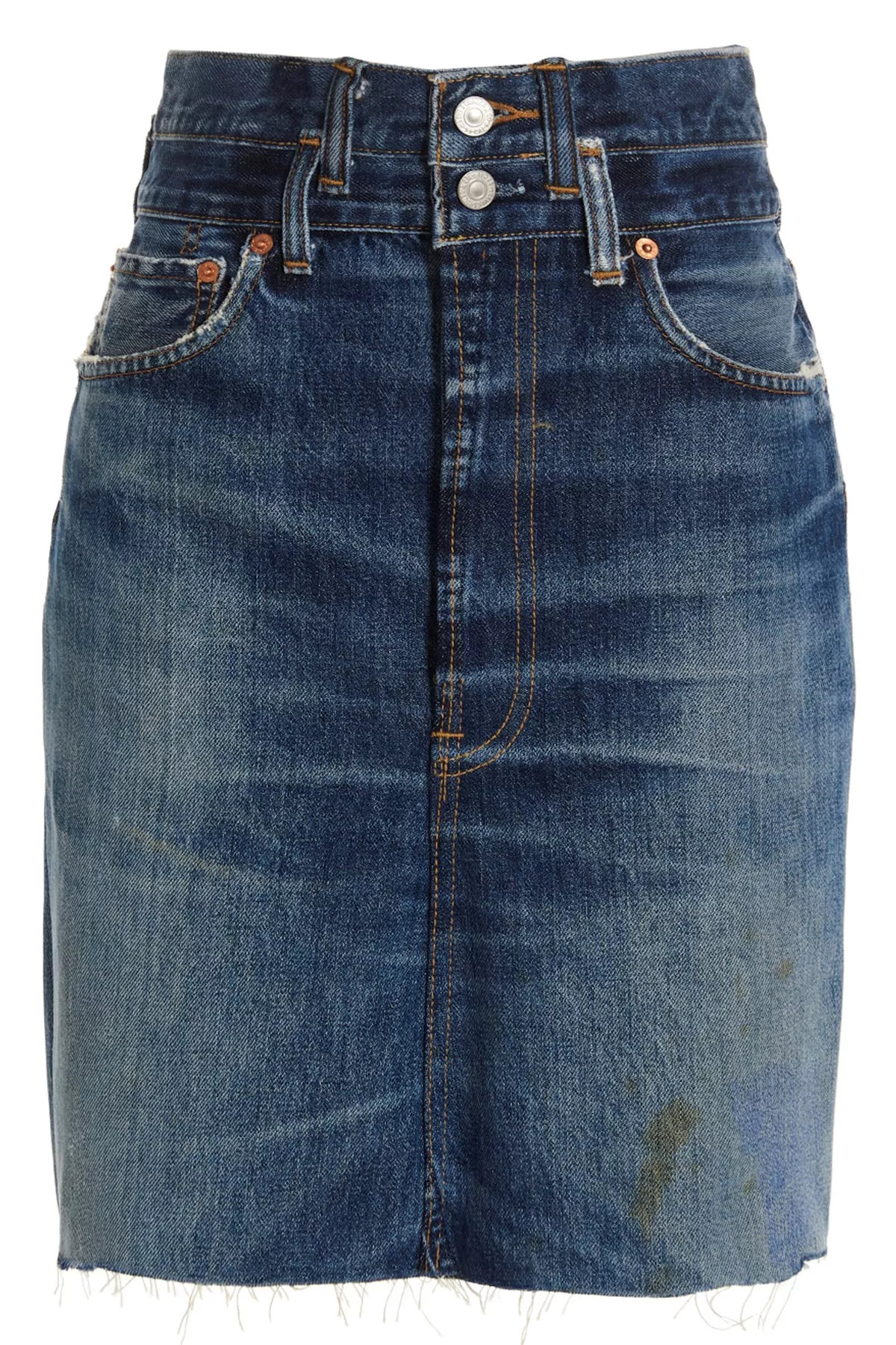 'Double Waisted Pencil' Re Done x Levi's skirt - 2