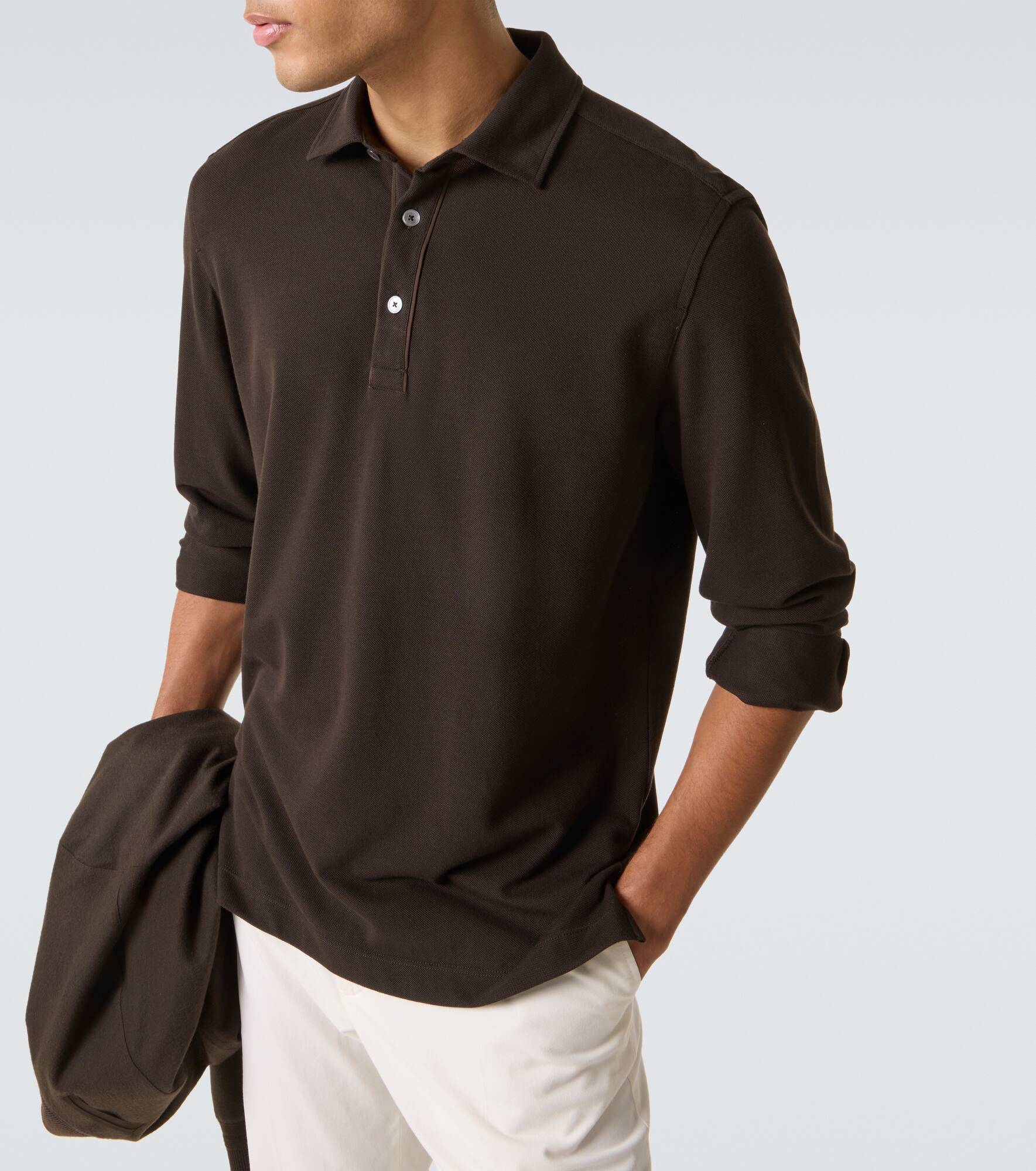 Cotton polo shirt - 5