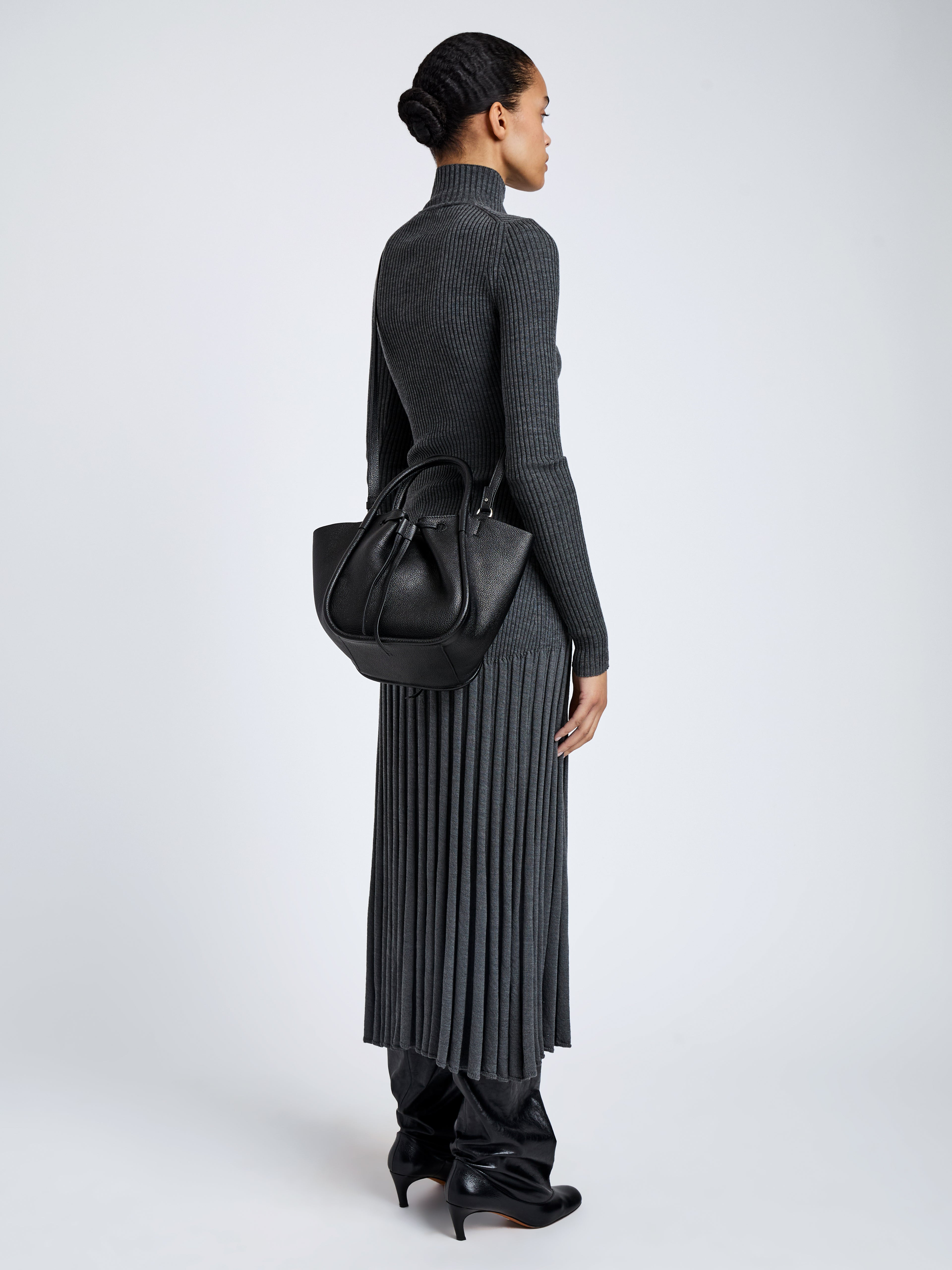 Small Ruched Tote - 2