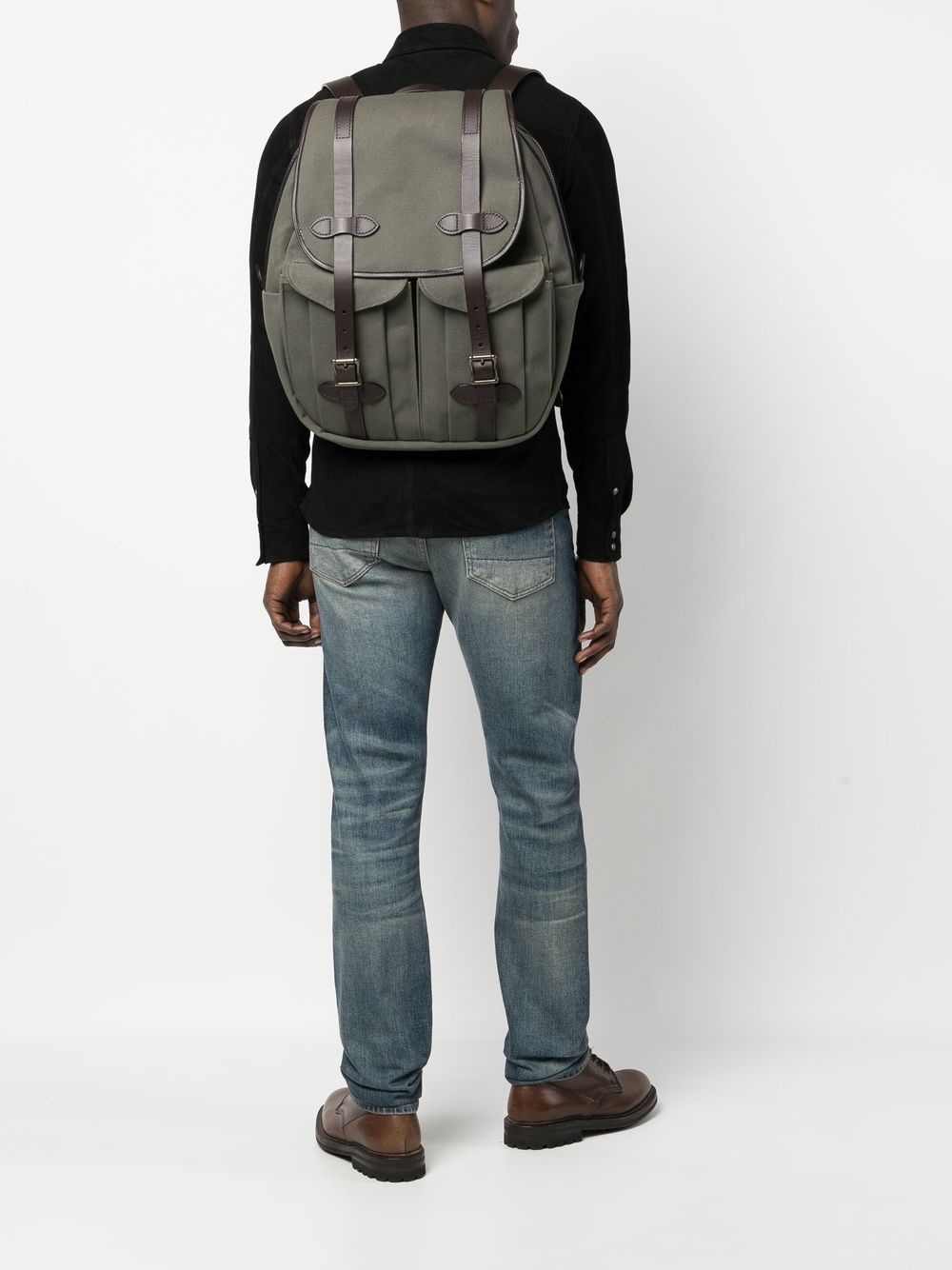 large canvas backpack - 2