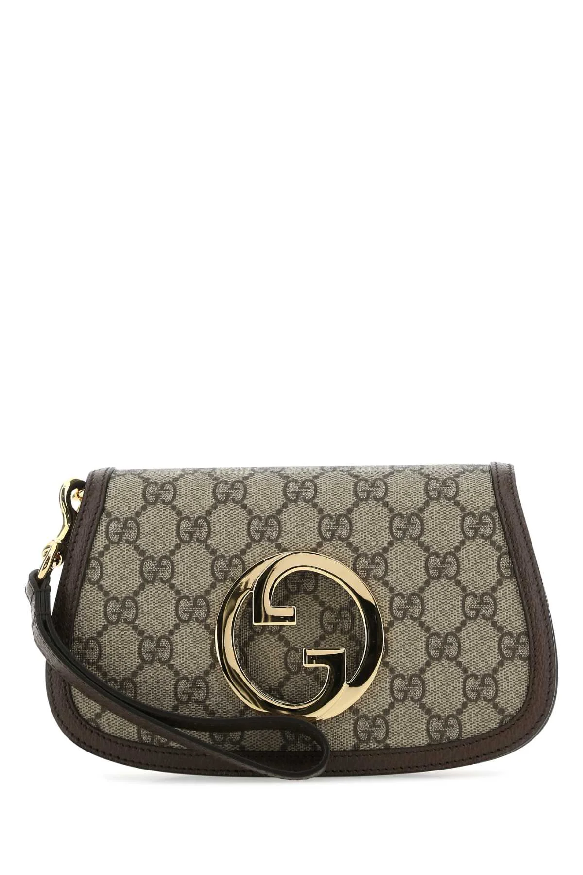 Gucci Men Gg Supreme Fabric Mini Gucci Blondie Clutch - 1