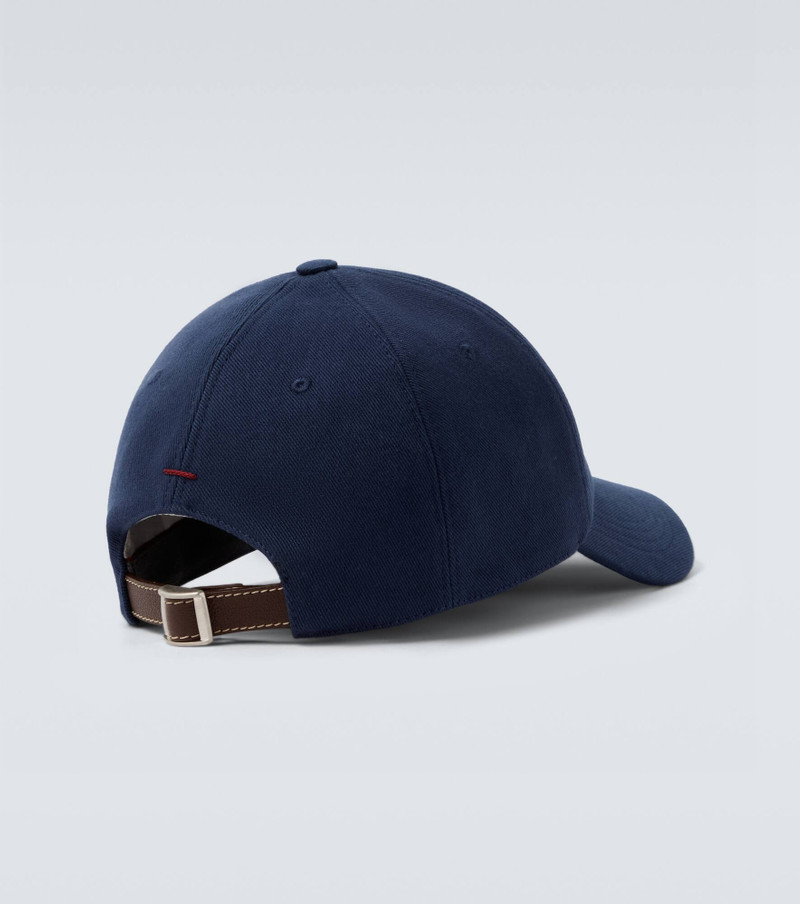Brunello Cucinelli Canvas baseball cap outlook