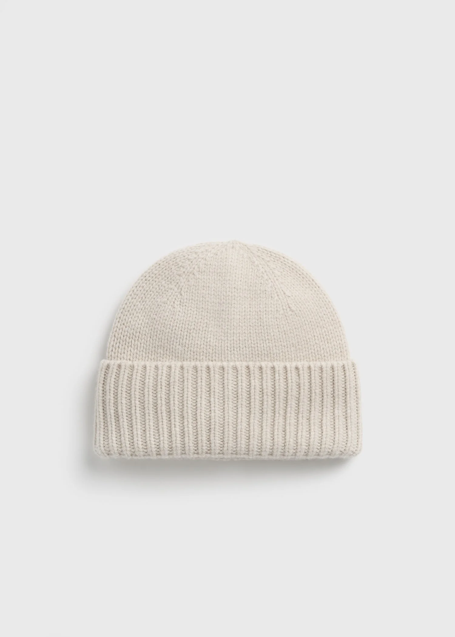 Lambswool beanie almond - 1