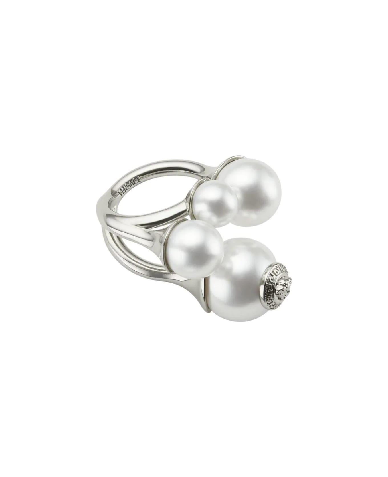 Ring Metal With Pearl - 2