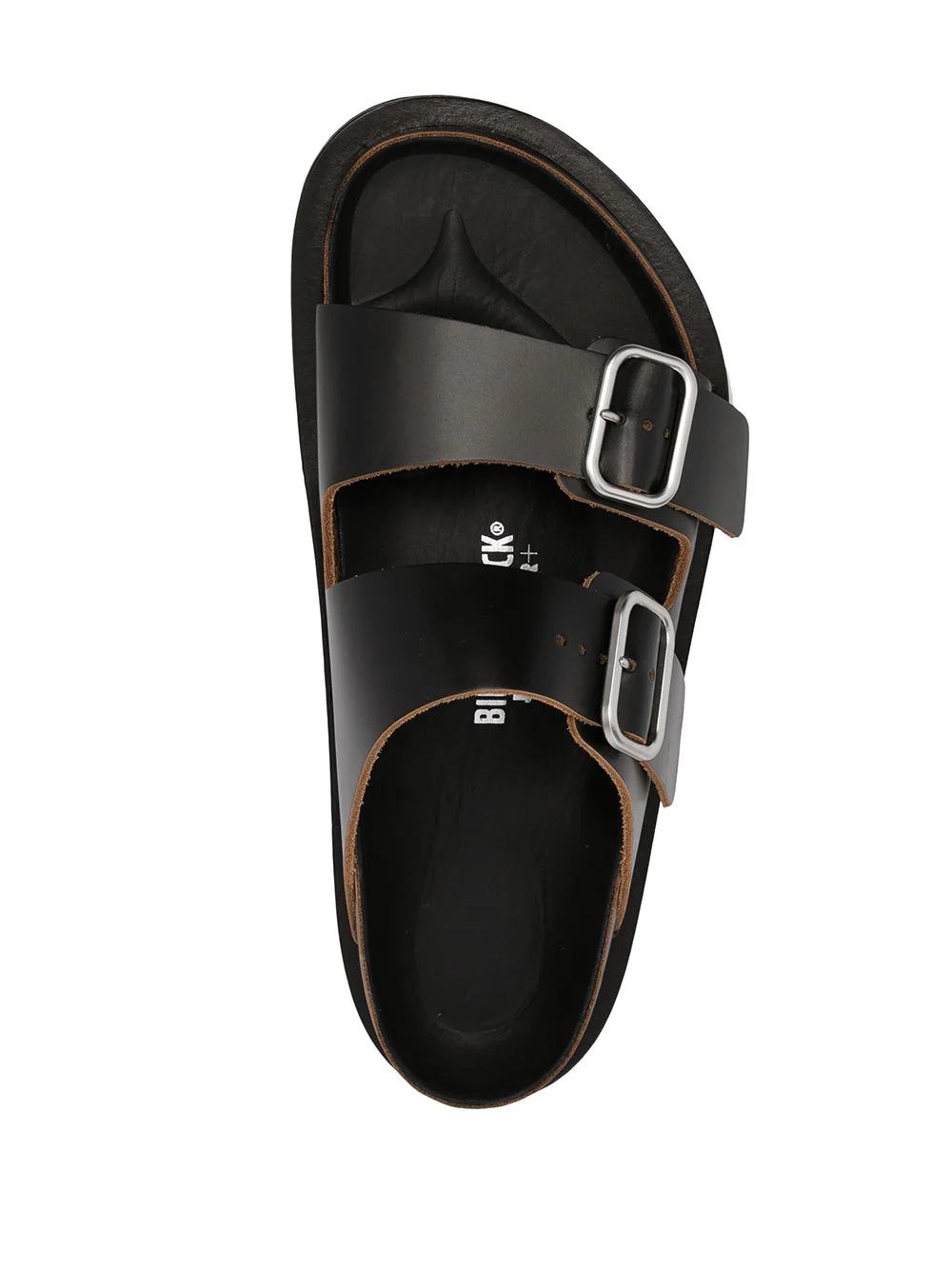 side buckle-fastening sandals - 4