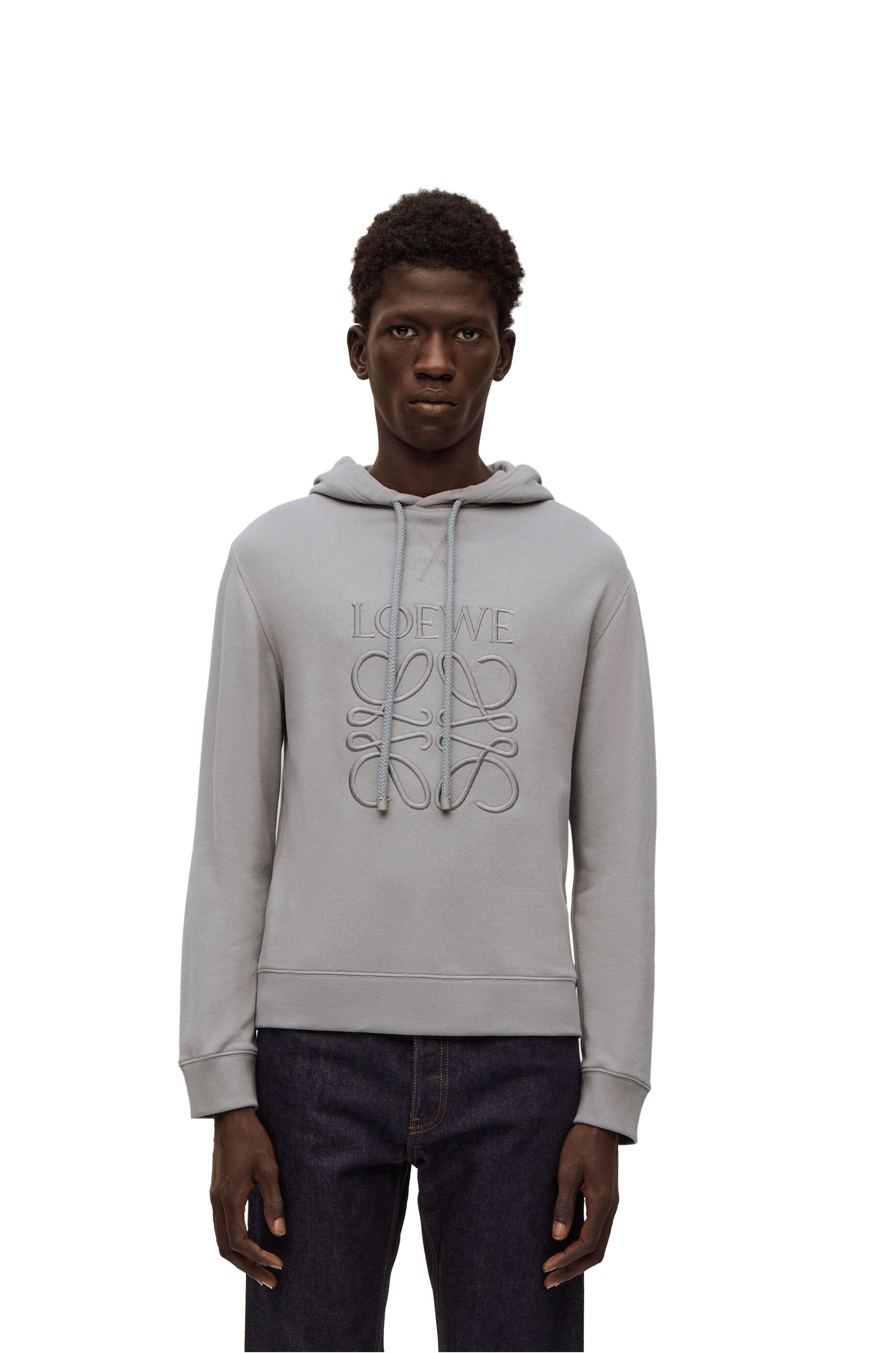 Anagram tonal hoodie in cotton - 3