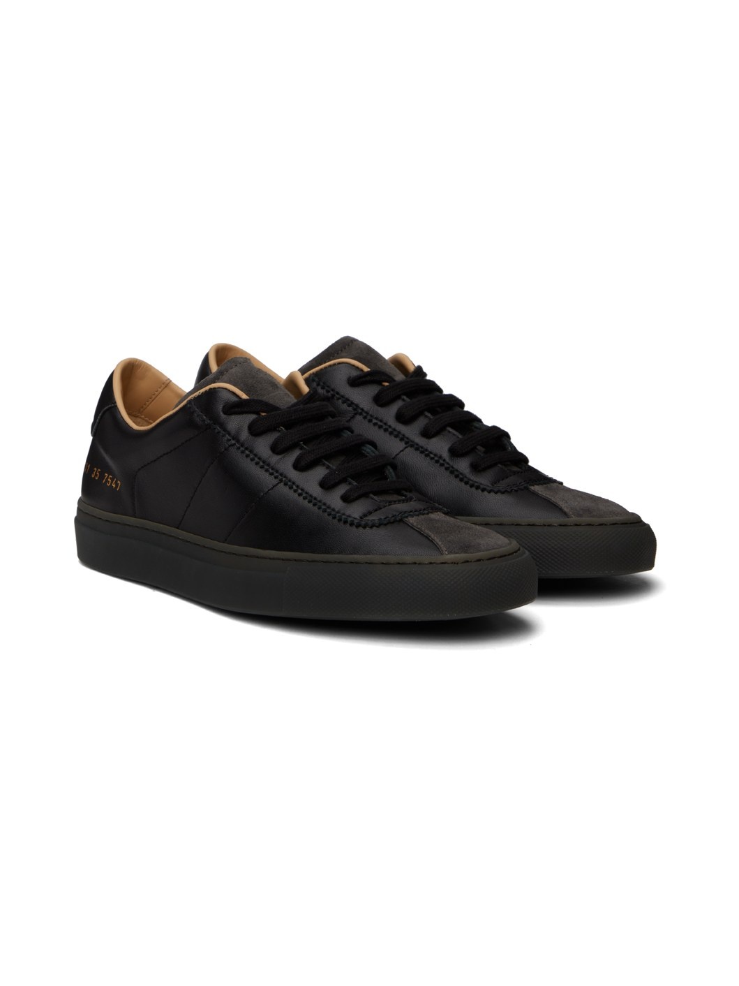 Black Court Classic Sneakers - 4