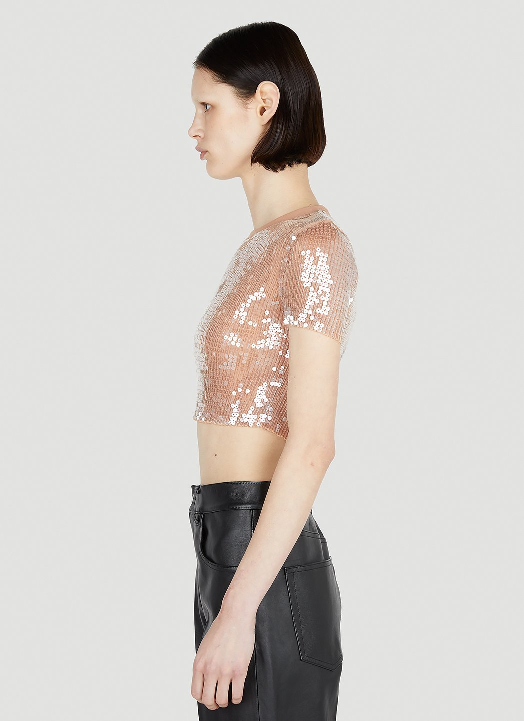 Alexander Wang Women Sequin T-Shirt - 3