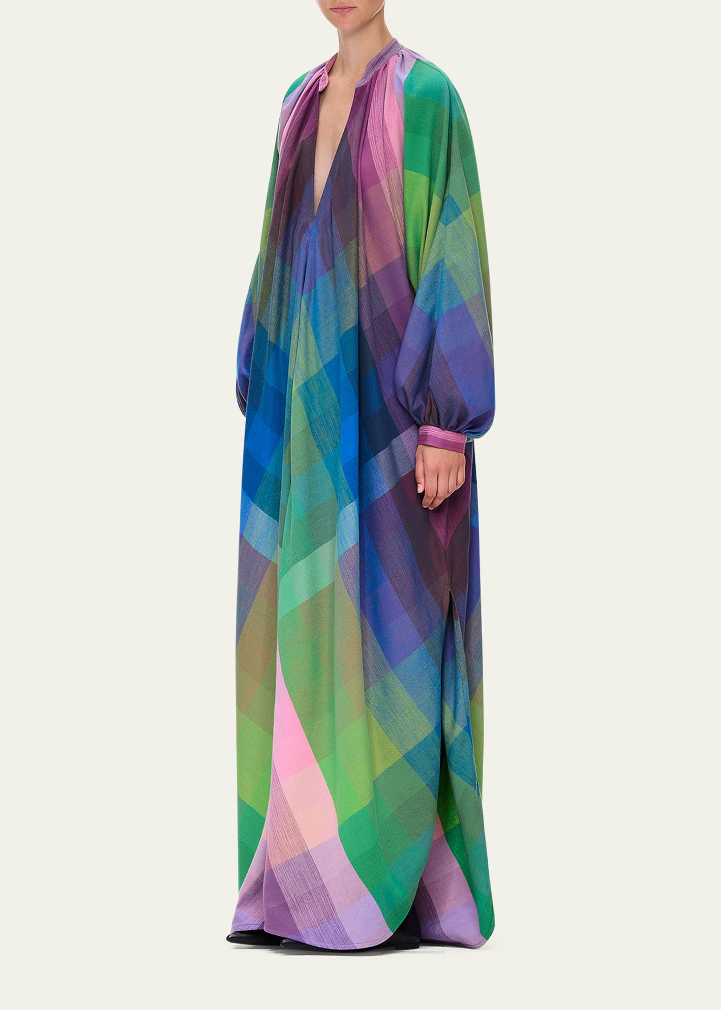 The V-Neck Touareg Dress - 4