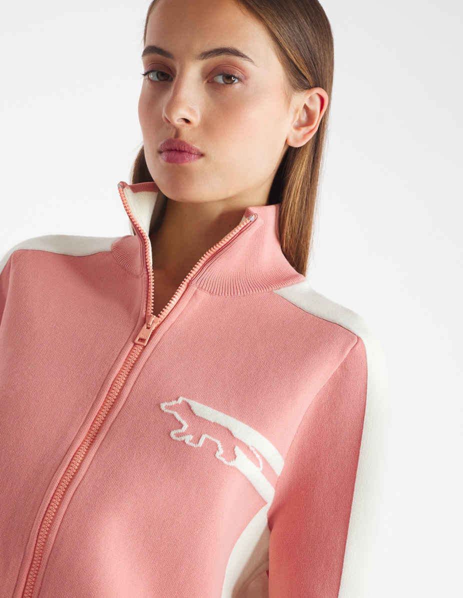 FLASH FOX ZIPPED CARDIGAN - 4